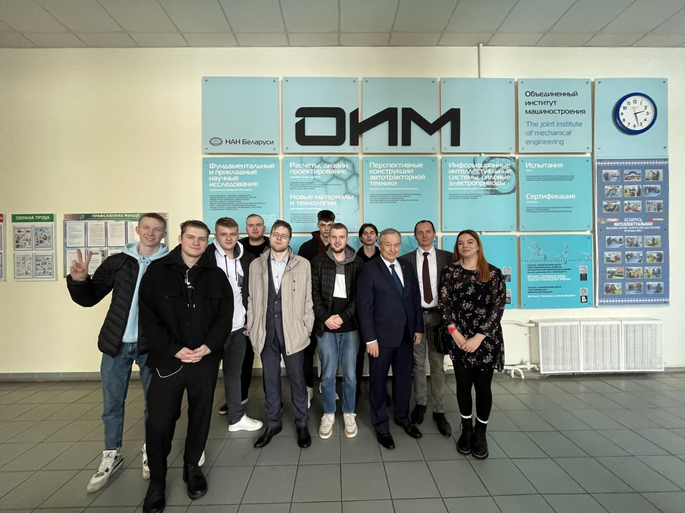 Экскурсия студентов специальности «микро- и наносистемная техника»
